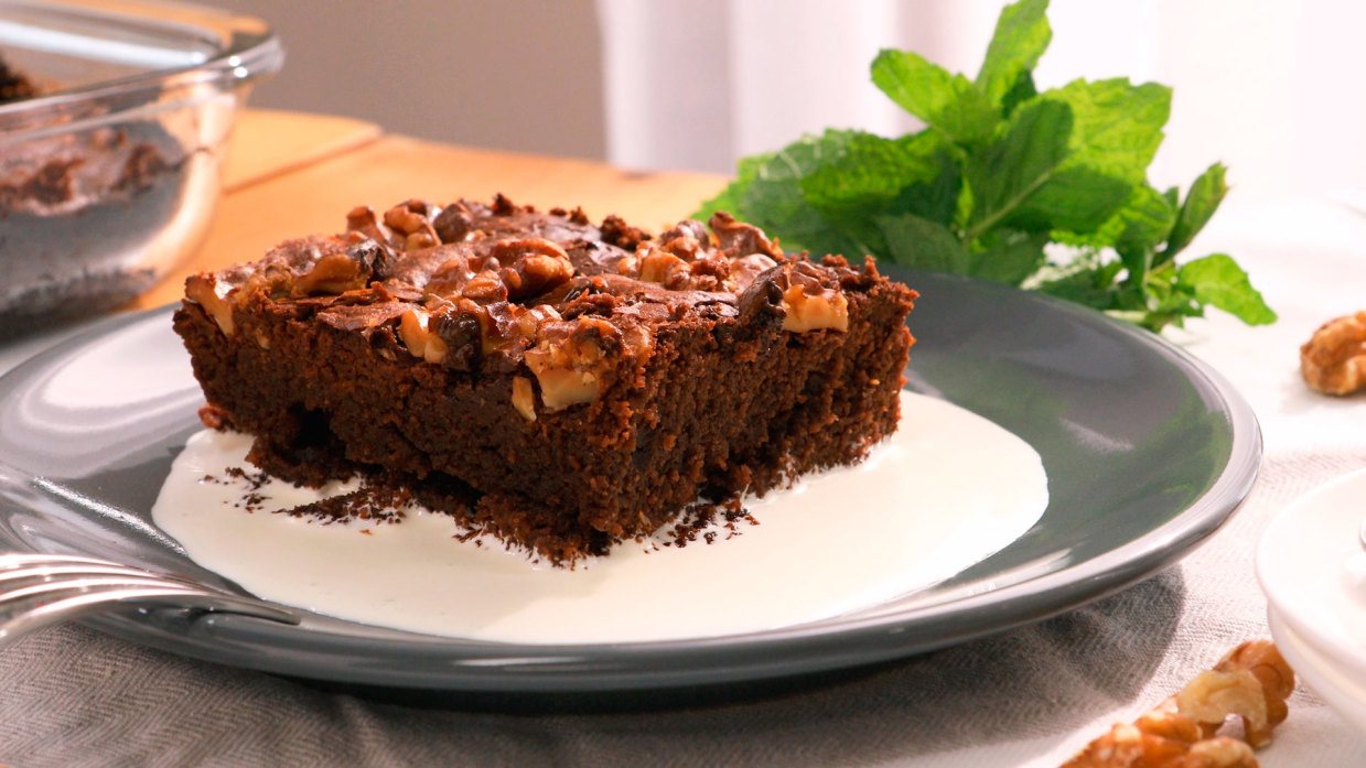 Brownie de chocolate con nueces | Cocinatis