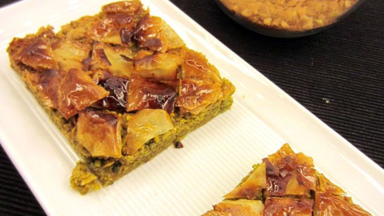 Baklava, pastel árabe tradicional - Juan Mari Arzak