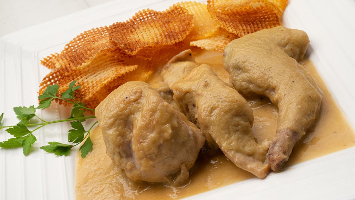 Receta De Carne De Conejo En Salsa De Pera Karlos Arguinano
